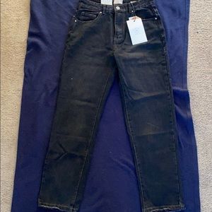 Cotton On Black Mom Jeans